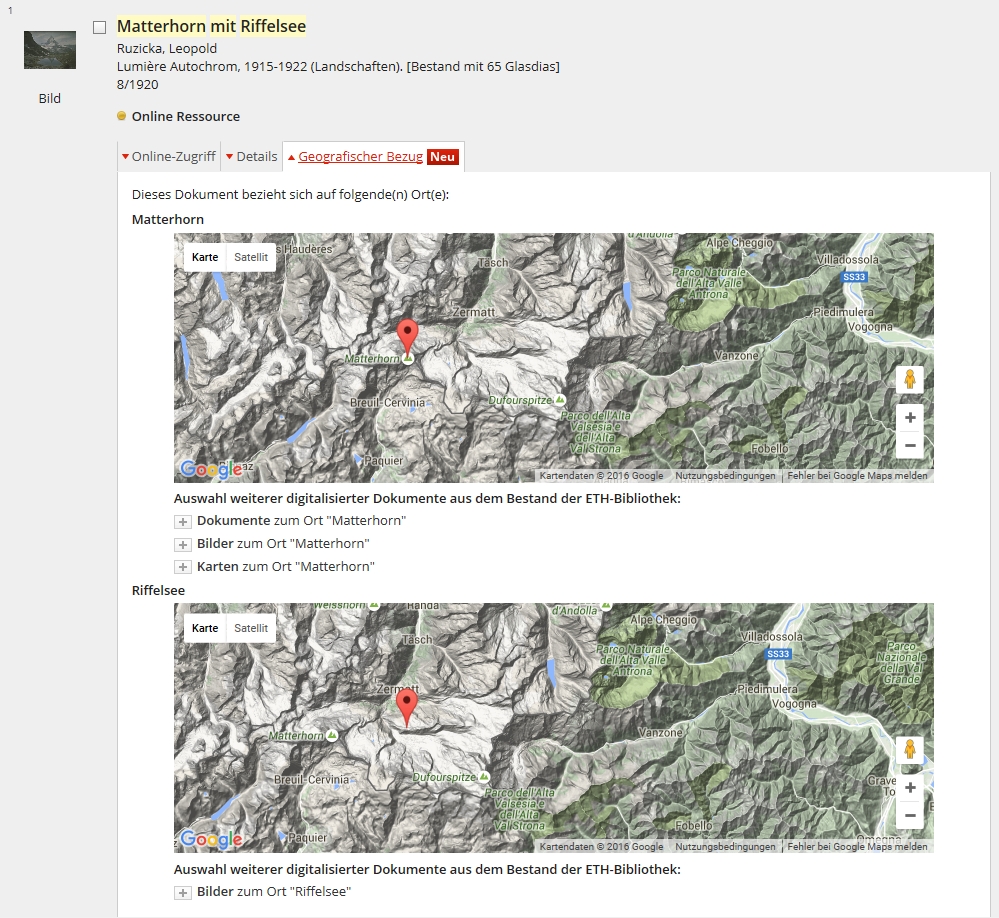 ETH-Bibliothek_Wissensportal_Suche_Matterhorn_Geografischer-Bezug