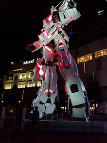 Gundam Unicorn, Odaiba, Tokyo (photo credit: Philipp Mayer)