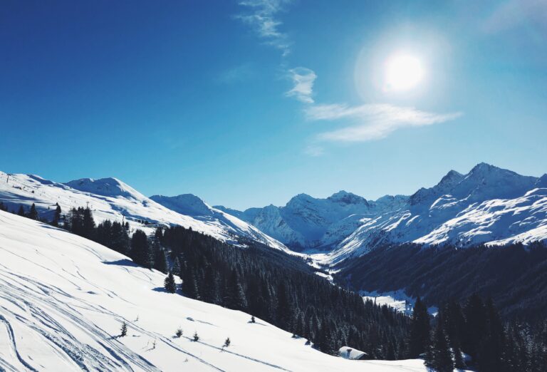 Mountain views in Davos