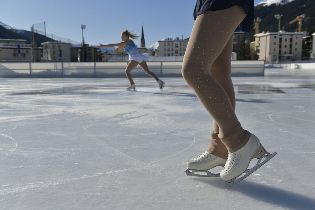 ETH Meets Davos 2020 - Ice skaters