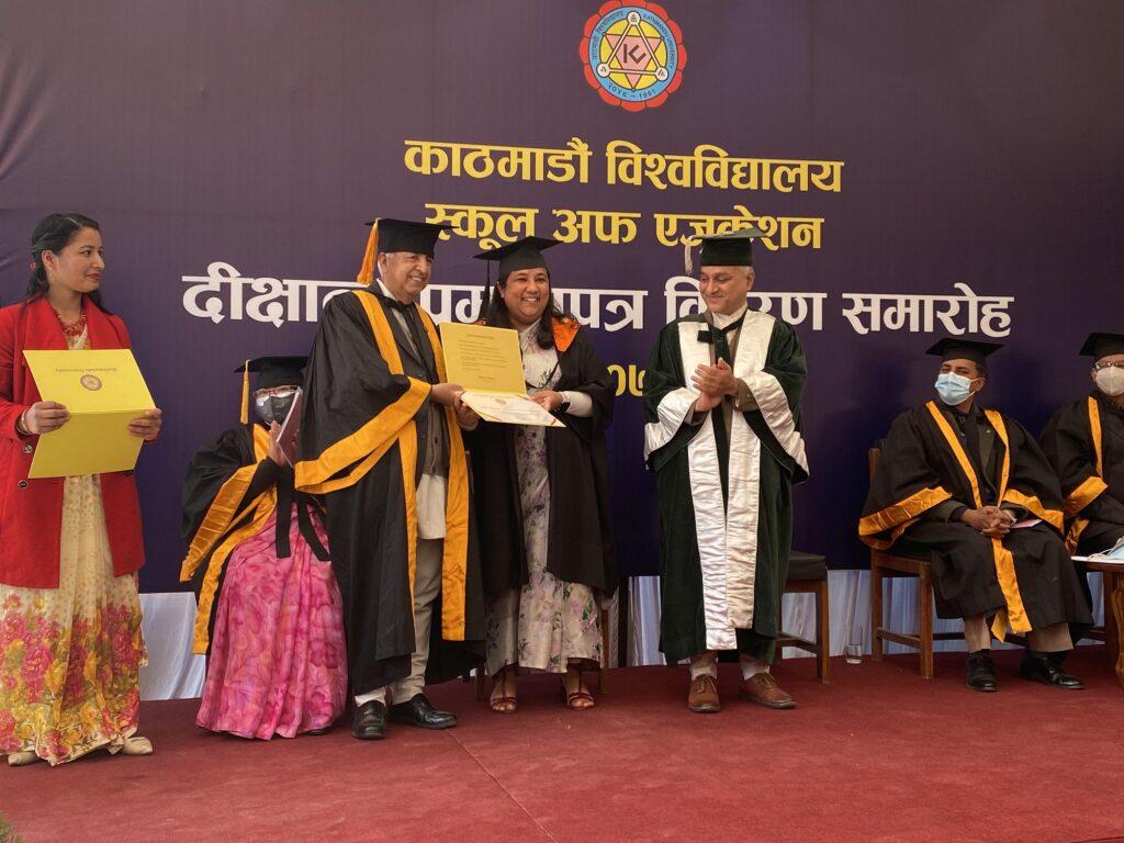 Getting the MTVET degree certificate