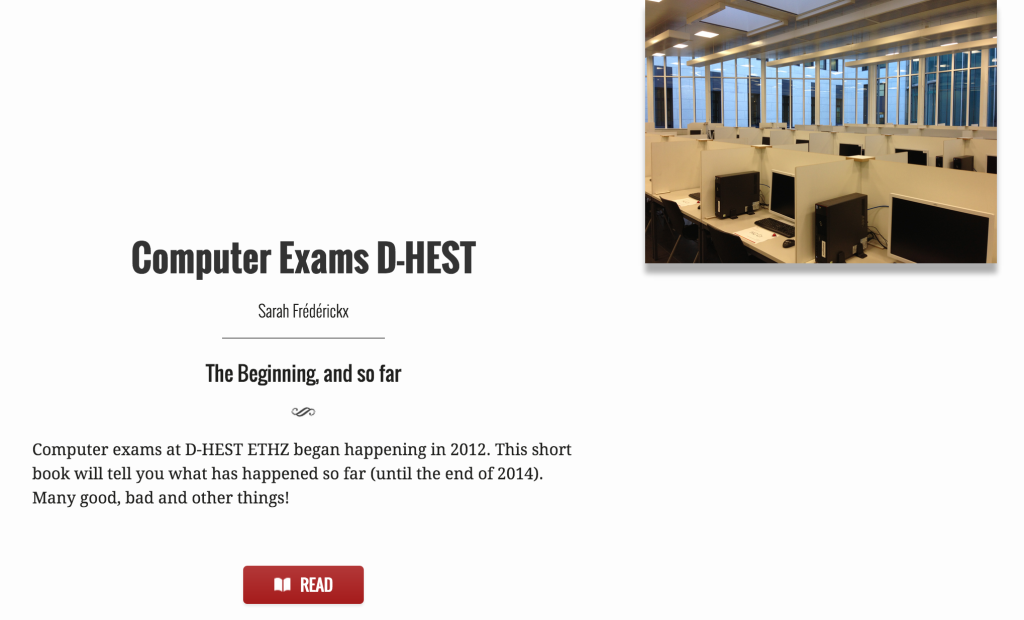 D-HEST computer exams report