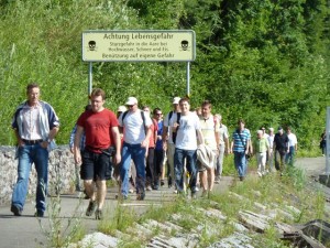 Wanderung zum KKW Beznau