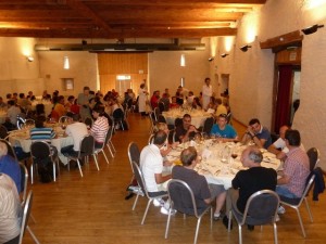 Gemeinsames Mittagessen im Schloss Böttstein