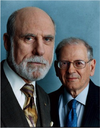 Vinton G. Cerf und Robert E. Kahn - Die Erfinder des Internets