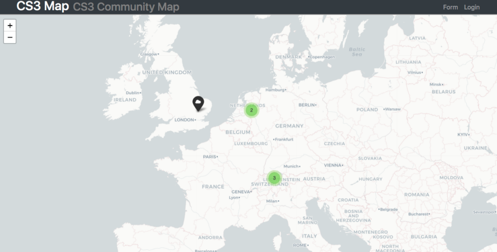 Ausschnitt aus der CS3-Map