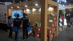 hpc-ch booth at ICS 15